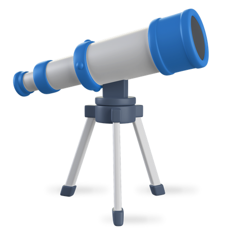 Telescope  3D Icon