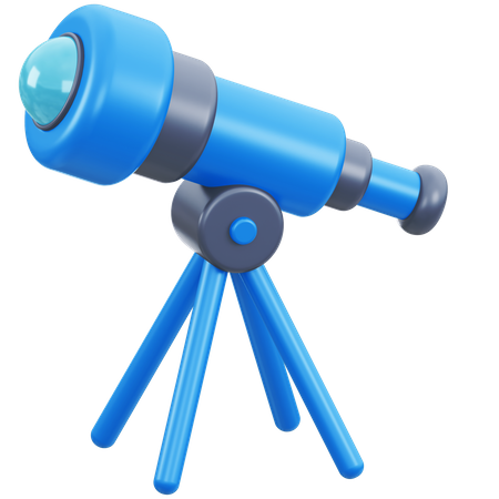 Telescope  3D Icon