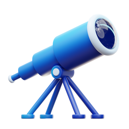 Telescope  3D Icon