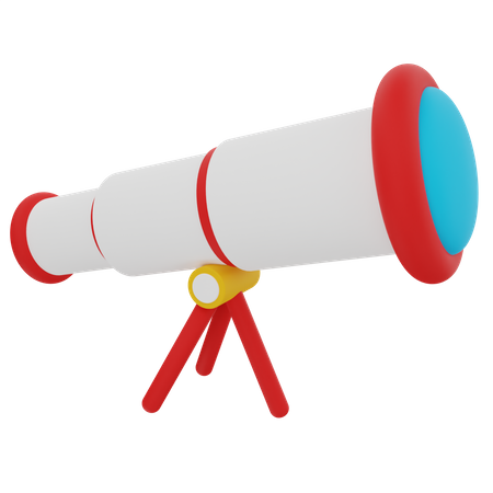 Telescope  3D Icon