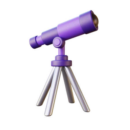 Telescope  3D Icon