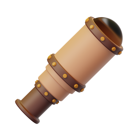 Telescope  3D Icon