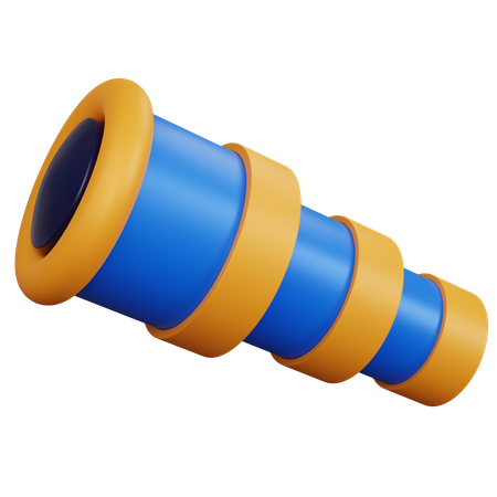 Telescope  3D Icon