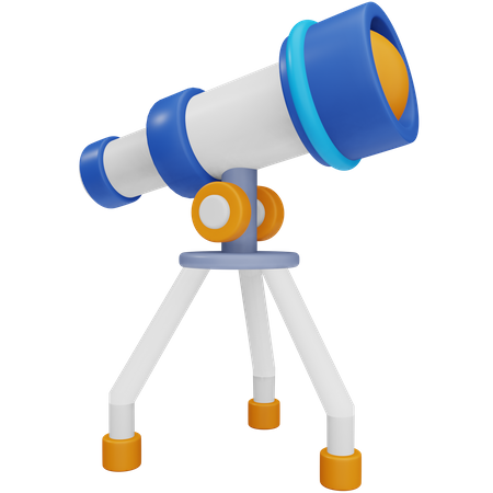 Telescope  3D Icon