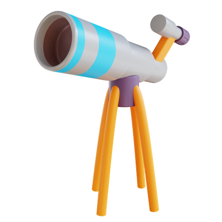 Telescope  3D Icon