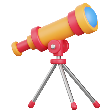 Telescope  3D Icon