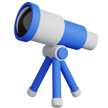 Telescope  3D Icon