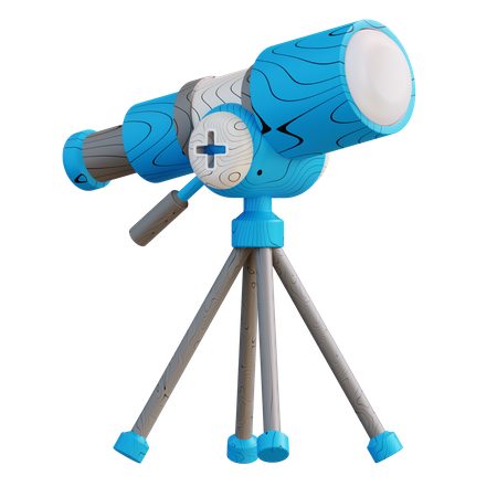 Telescope  3D Icon