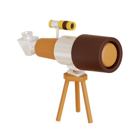 Telescope  3D Icon