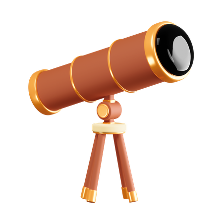 Telescope  3D Icon