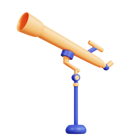 Telescope  3D Icon