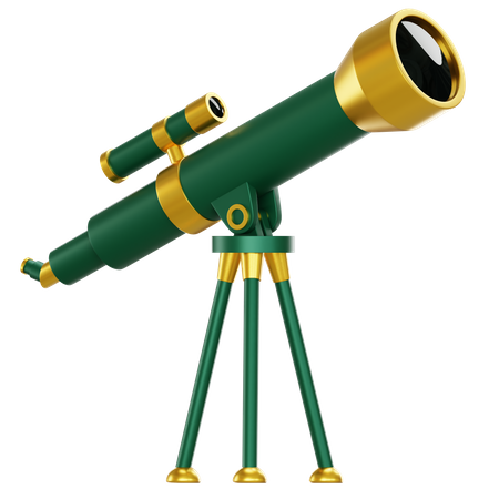 Telescope  3D Icon