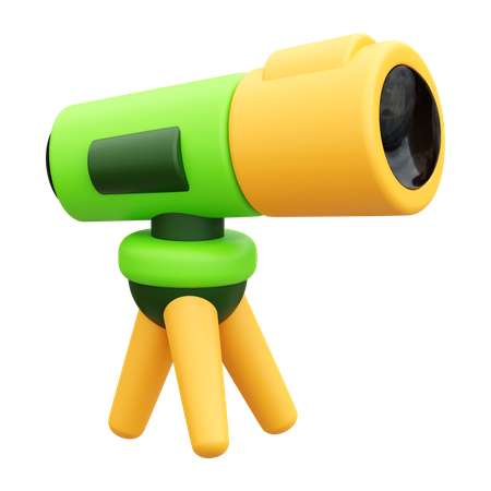 Telescope  3D Icon