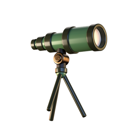 Telescope  3D Icon