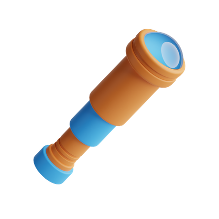 Telescope  3D Icon