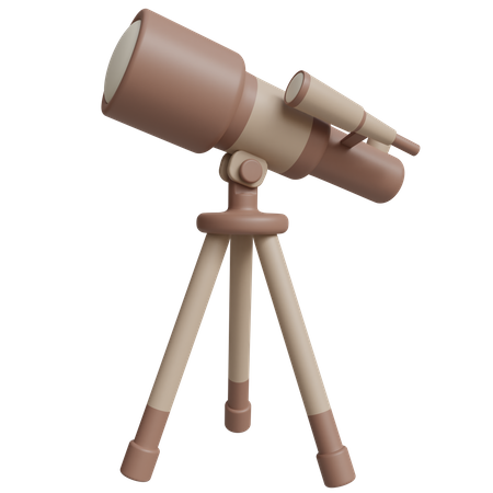 Telescope  3D Icon