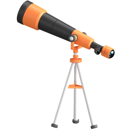Telescope  3D Icon