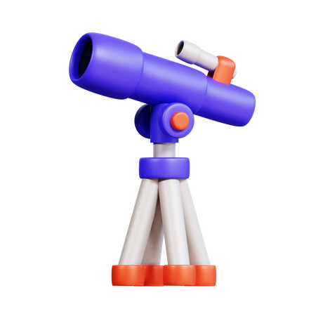 Telescope  3D Icon