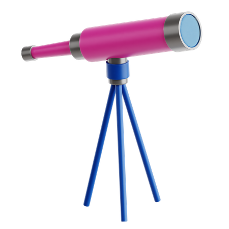 Telescope  3D Icon