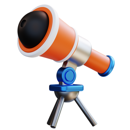 Telescope  3D Icon