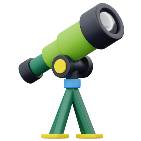 Telescope  3D Icon