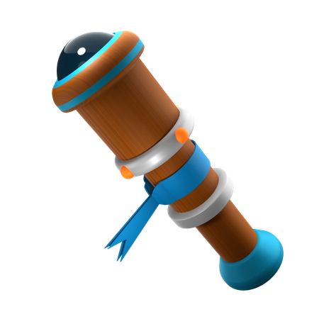 Télescope  3D Icon
