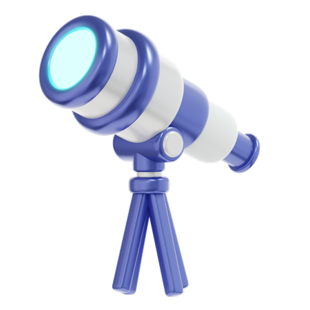 Telescope  3D Icon