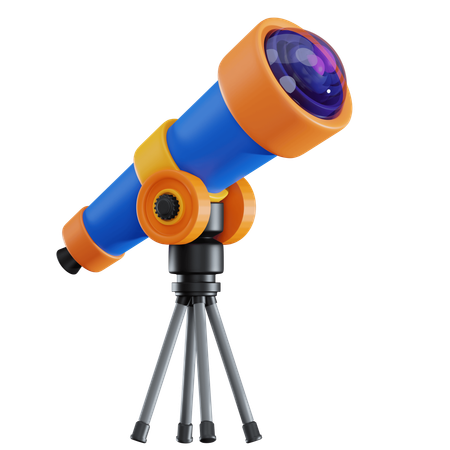 Telescope  3D Icon