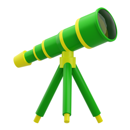 Télescope  3D Icon