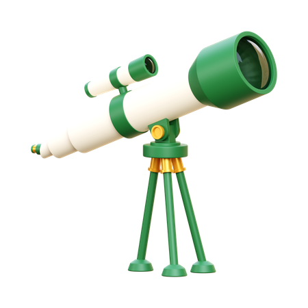 Telescope  3D Icon