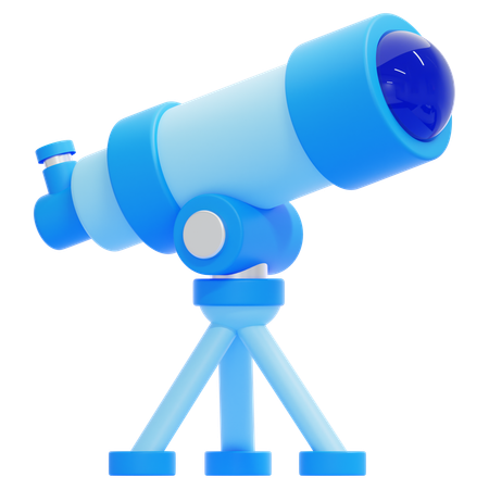 Telescope  3D Icon