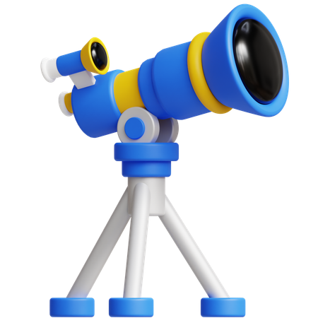 Telescope  3D Icon