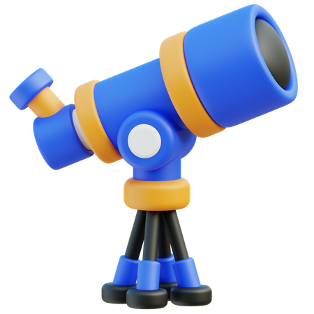 Telescope  3D Icon
