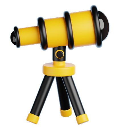 Telescope  3D Icon