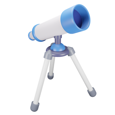 Telescope  3D Illustration