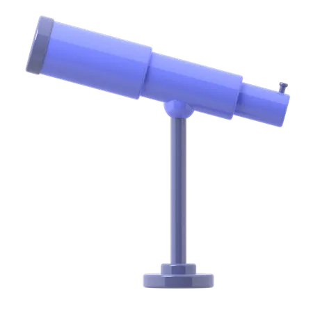 Telescope  3D Illustration