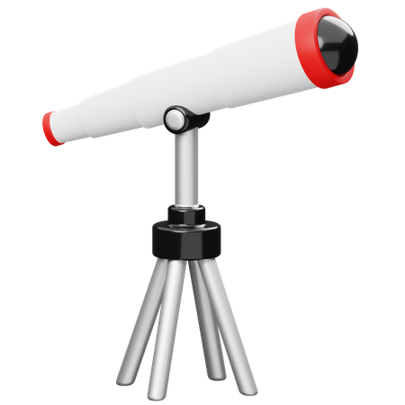 Telescope  3D Illustration