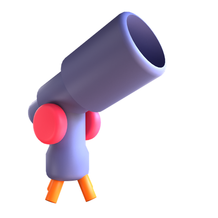 Telescope  3D Illustration