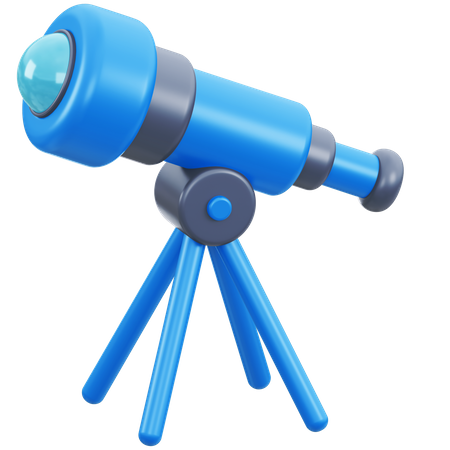 Telescope  3D Illustration