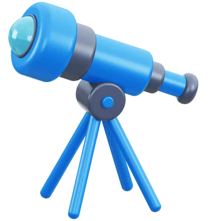 Telescope  3D Illustration