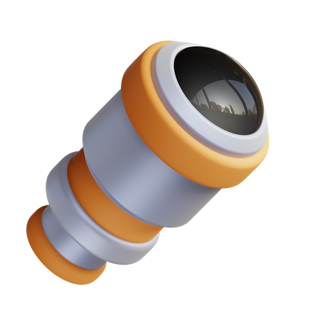 Telescope  3D Illustration