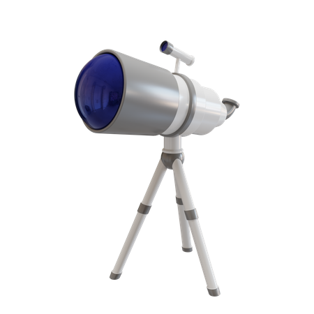 Telescope  3D Illustration