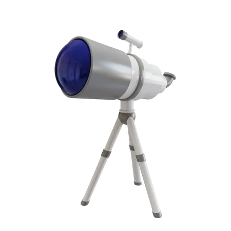 Telescope  3D Illustration