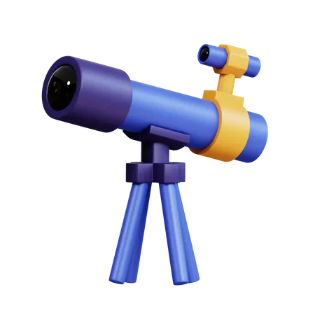 Télescope  3D Icon