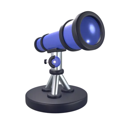 Télescope  3D Icon