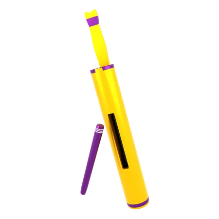 Telescope Hilal  3D Illustration