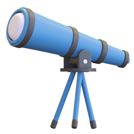 Télescope spatial  3D Illustration