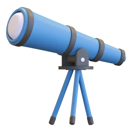 Télescope spatial  3D Illustration