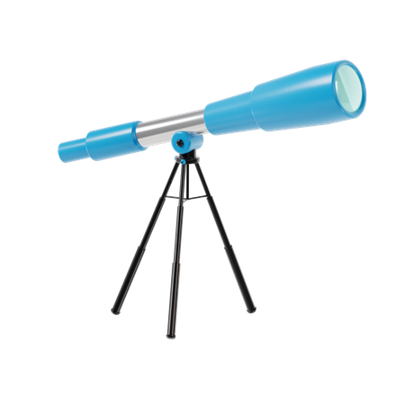 Telescópio  3D Icon
