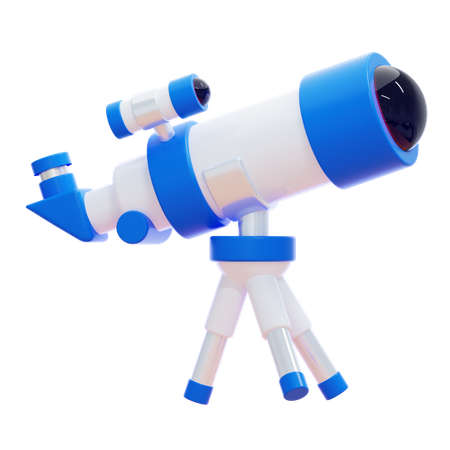 Telescopio  3D Icon